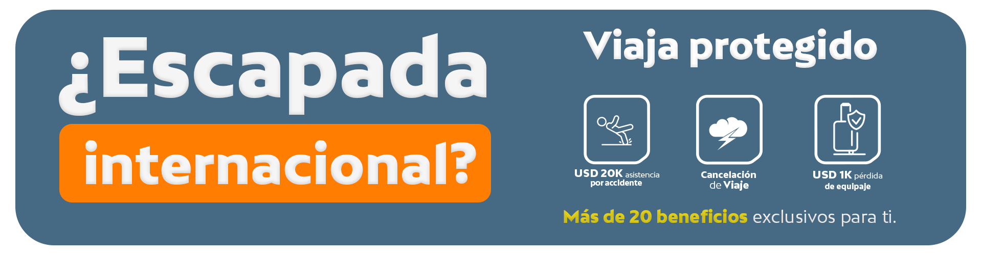 Seguro de viaje para estudiantes y trabajos en el exterior